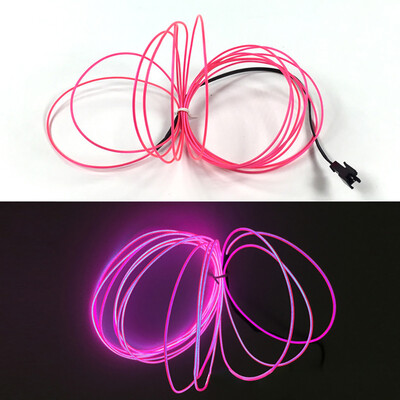 

Siaonvr EL Wire Neon Glowing Led Cable Wire for Halloween Christmas Party DIY Decoration