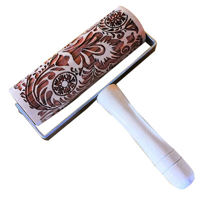 

Christmas Handheld Rolling Pins Wooden Engraved Embossing Rolling Pin Pastry Dessert Roller For Kitchen Baking Tools