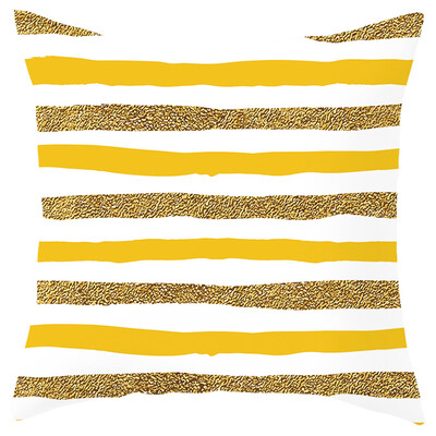 

〖Follure〗Pineapple Leaf Yellow Pillow Case Sofa Car Waist Throw Cushion Cover Home Decor