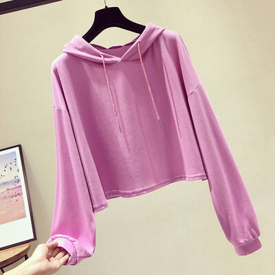 

Women Hoodie Fashion Letter Sweatshirt Autumn Long Sleeve Loose Casual Pullover Tops