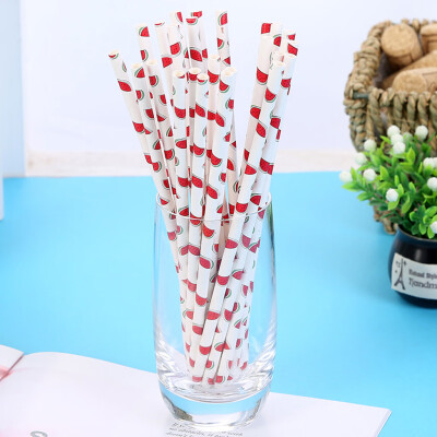 

Toponeto Paper Drink Gold Striped Straws Biodegradable Baby Shower Birthday Party 25Pcs