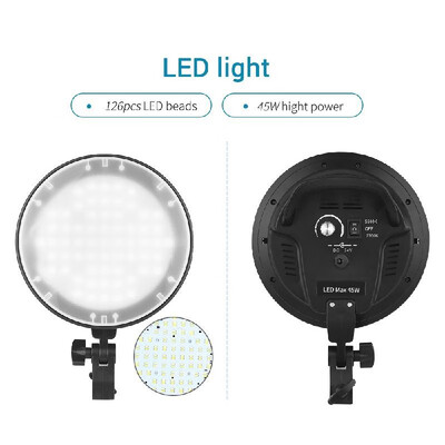 

Studio Photography Softbox LED Light Kit Including 2028 Inches Softboxes 45W Bi-color Temperature 2700K5500K Dimmable LED Lights