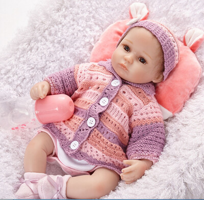 

YIWULAXmas Soft Silicone Vinyl Realistic Dolls Reborn Baby Dolls Newborn Baby Dolls