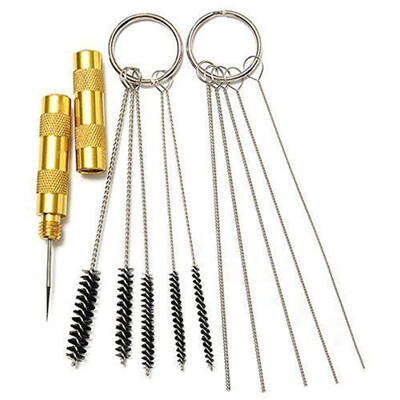 

Cleaning Kit Spray Gun Cleaner Assorted Nozzle Brush Repair Tool Airbrush