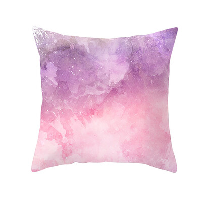 

〖Follure〗Geometric Print Polyester Square Pillow Case Sofa Cushion Cover Home Decor A