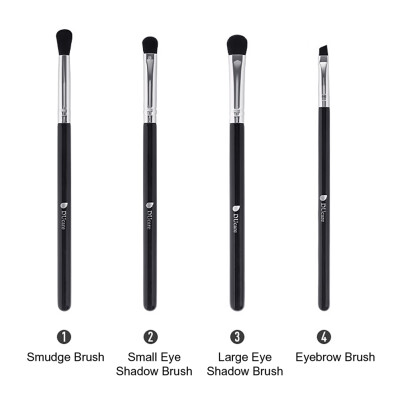 

Makeup Brushes Set 4pcslot Eye Shadow Blending Eyeliner Eyeshaow Eyebrow Powder Make up Brushes Professional Eye Makeup Brush