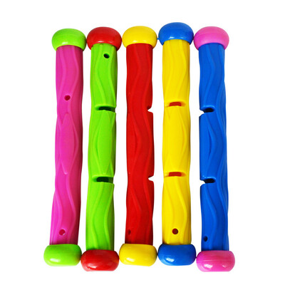 

5pcsSet Kids Underwater Playing Toy Diving Grab Sticks Pool Play Outdoor Sport Swimming Learning Toy