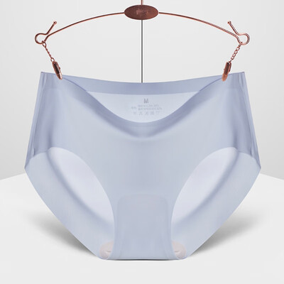 

Solid Women Seamless Panties Ice Silk Female Sexy Briefs Lingerie Underwear Ultra-thin Comfort Intimates