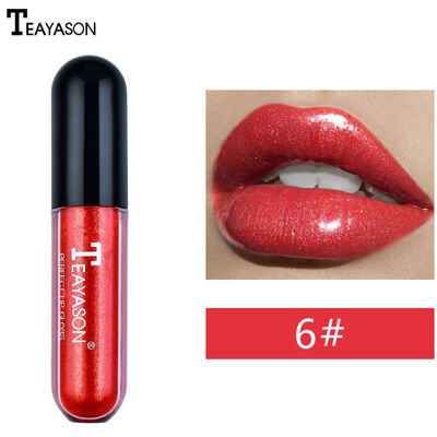 

Mirror Lip Glaze Moisturizing Waterproof Non-stick Cup Long Lasting Colorfast Jelly Lip Gloss Cosmetic