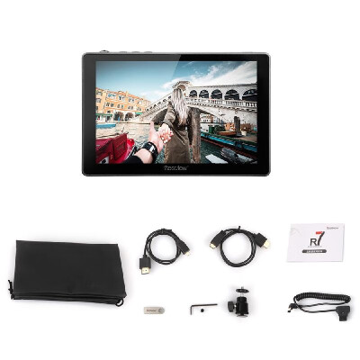 

Desview R7 Professional Video On-camera Field Monitor 7 Inch TouchScreen HD Display Screen Resolution 19201200 HD 4K Input & Outp