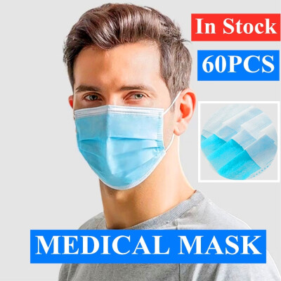 

4060PCS Mask Medical Surgical Disposable Face Masks Mouth Mask Non-Woven Soft Breathable Mask