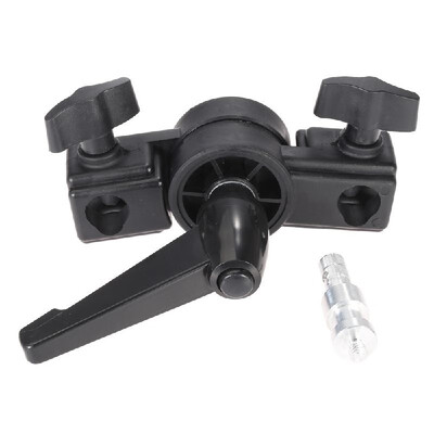 

Swivel Adapter Speedlite Flash LED Light Stand Bracket Holder with 14" Screw Mount