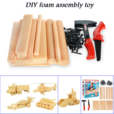 

YIWULADIY Puzzle Tool Set Foam Assembly Educational Funny Toy