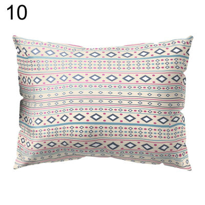 

Geometric Pattern Pillow Case Sofa Cushion Cover Bedroom Home Car Decoration