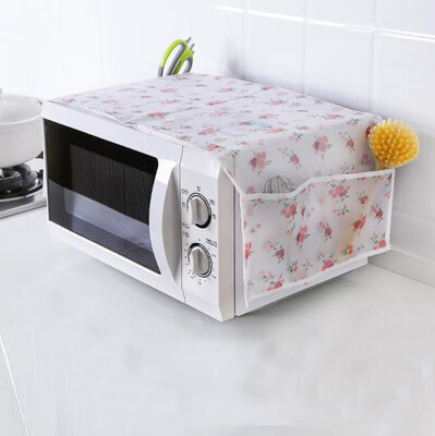

Toponeto Household Waterproof Microwave oven Dust Cover With Storage Bag For Kitchen A
