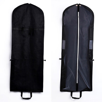 

Free Shipping Garment Dress Clothes Suit Wedding Dress Dust Cover Home Storage Bag Pouch Case Organizer for Wardrobe Hanging