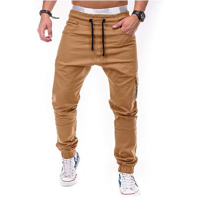 

Gobestart Mens Casual Sport Pants Slim Fit Solid Trousers Running Joggers Sweatpants