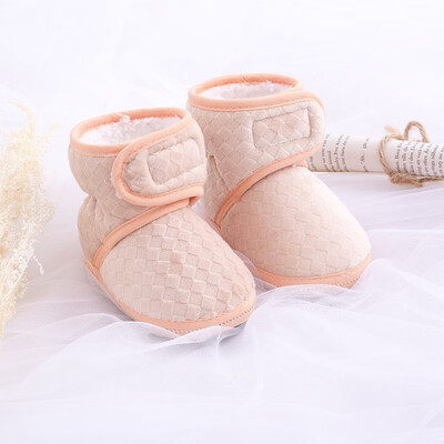 

Multi-Style 197 Cotton Cute Newborn Baby Casual Soft Shoes Infant Toddler Kids Anti-slip Warm Keeping Boots