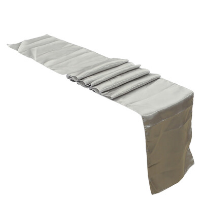 

Toponeto 30x275cm Satin Table Runner Wedding Reception Banquet Party Decoration