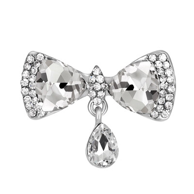 

Bow Tie Brooch Pin Wedding Bridal Brooch Pin Garment Accessories Brooch Pin