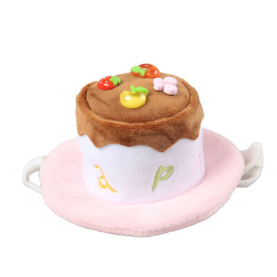 

Winter Dog Cake Christmas Birthday Hats Warm Puppy Hat Cap For Puppy Dog Cat Xmas Supplies Cat Dog Accessories For Small Dogs