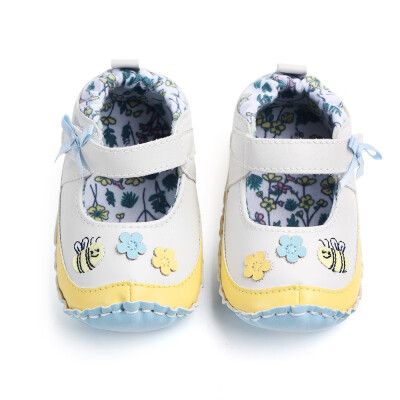 

Baby Shoes First Walkers Newborn Baby Girl Shoes Soft Soled Non-slip Toddler Girl Footwear Shoes PU Leather new