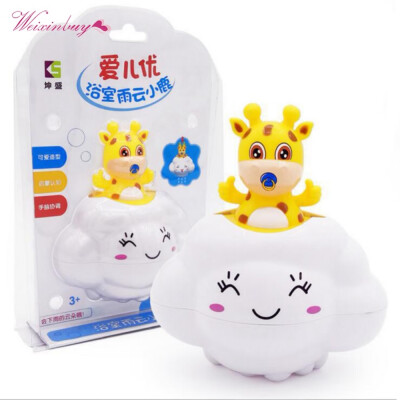 

Swimming Plaything Bathing Toys Showering Funny Beach Child Baby Infant Cloud Toys Deer Rain