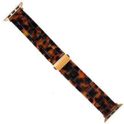 

〖Follure〗Luxury Crystal Resin Agate Beads Band Wrist Strap For Appl iwatch 4 44MM