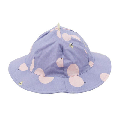 

New Hot Toddler Summer Sun Hat Babies Girls Printing Design Breathable Sun Hats Lovely Polka Dot Outdoor Climbing Fisherman Hats