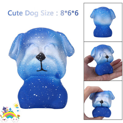 

YIWULA1PC Cute Dog Slow Rising Collection Squeeze Stress Reliever Toy