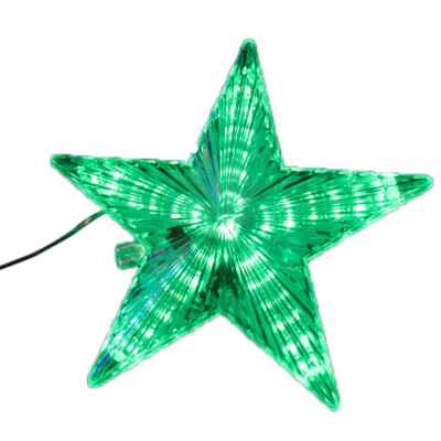 

Festival Star Light Colorful Christmas Tree Topper Decoration Home Garden LED Xmas Tree Ornaments Star Lamp Christmas Decoration