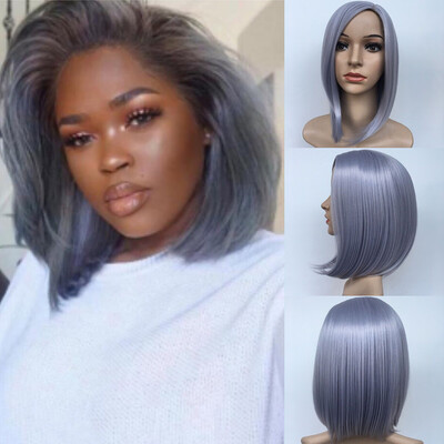 

〖Follure〗Women Fashion Lady Gradient Short Straight Hair Cosplay Party Wig