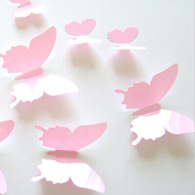 

Home Decor 3D Butterflies Wall Stickers Room Home Decors Art DIY Decorations Paper Wall Decorated