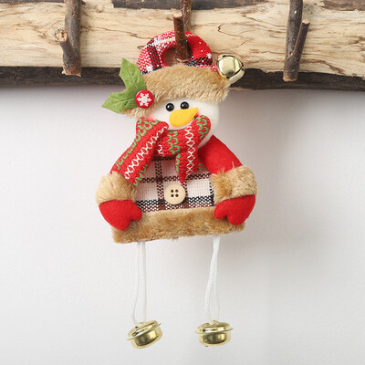 

Gobestart Christmas Ornament Decoration Hanging Bells Pendant Small Tree Cartoon Gift