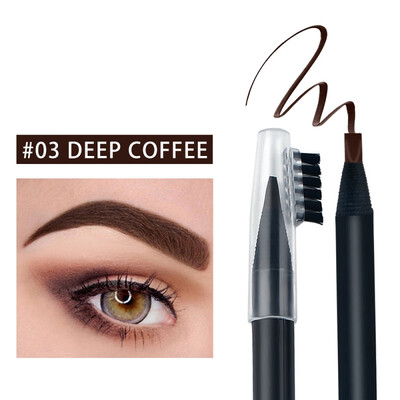 

High Quality Eyebrow Pencil Waterproof Smudge-proof Long Lasting Coloration Eyebrow Pen Eyebrow Cosmetics Beauty Tools