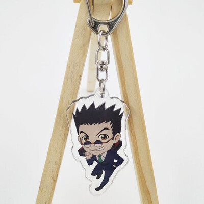 

Anime Acrylic Keychain HUNTER x HUNTER Keychain Anime Peripheral Transparent Key Pendant