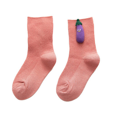 

Autumn Kids Socks 1Y-8Y Cartoon Soft Soled Boys Girls Cartoon Design Cotton Infant Toddler Anti-slip Floor Socks 6 Colors Warm