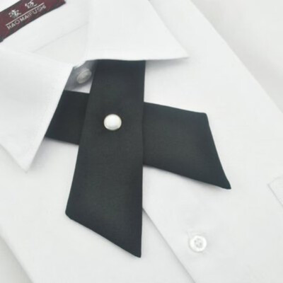 

8 Colors Boys Girls Adjustable Criss-Cross Tie School Uniform Neck Tie Cross Tie