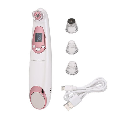 

2-In-1 Beauty Device with Thermal & Cold Care Suction Device Electric Blackhead Remover Pore Vacuum Cleaner Pimple Removal Extract