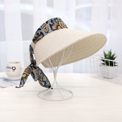 

2019 summer new fashion sun hat no roof big eaves outdoor sun protection beach hat straw hat female manufacturers wholesale