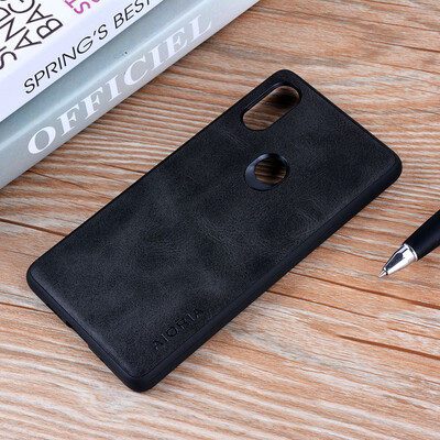 

for Xiaomi Mi MIX 2S case Luxury Vintage leather cover phone cases for xiaomi mi mix 2s funda coque capa Business Vintage style