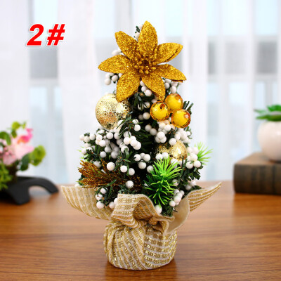 

1pcs Desk Table Top Mini Christmas Xmas Tree Small Party Ornaments Decorations