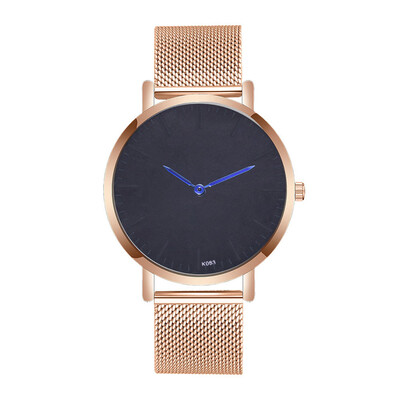 

〖Follure〗Mens Fashion Casual Alloy Steel Strap Analog Quartz Round Watch