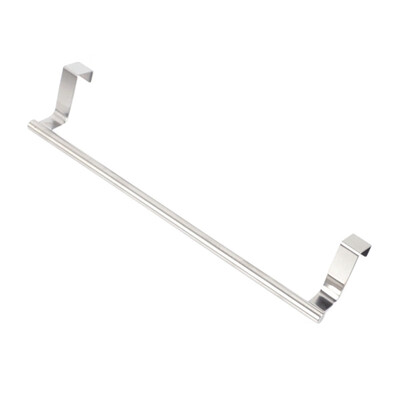 

Stainless steel towel rack can be hung bath towel rod free punching rack single pole cabinet bathroom rack