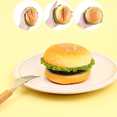 

Siaonvr Simulation Burger Scented Charm Slow Rising Collection Stress Reliever Toys