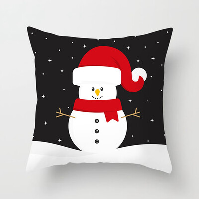 

New Creative Christmas Pillow Case Santa Claus Holiday Sofa Throw Cushion Cover Home Decor