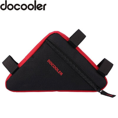 

Docooler Triangle Cycling Bike Bicycle Front Saddle Tube Frame Pouch Bag Holder Outdoor Bag