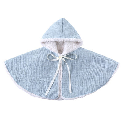 

Baby Girls Fashion Solid Cartoon Wing Hooded Clothing Cloak Coats Kids Soft Cotton Wool Autumn Winter Warm Cute Coats