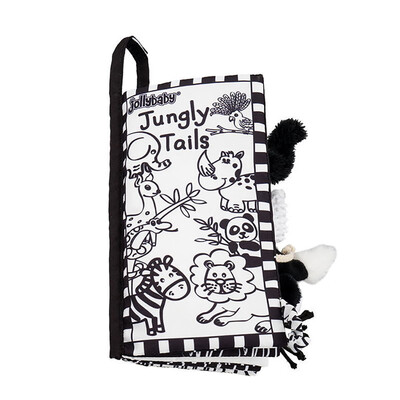 

Tailored Baby Kids Intelligence Development Cloth 3D Animal Tail Book Educational Toy