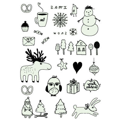 

Christmas Luminous Temporary Tattoo Stickers For Party Children Waterproof Christmas Decorations New Year Decor